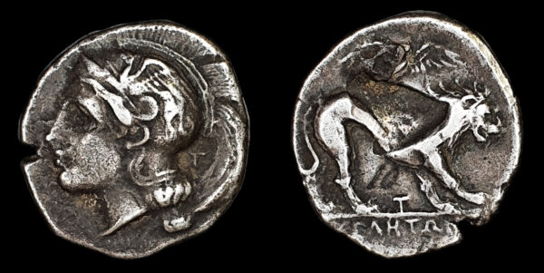 VELIA (Lucania) AR Nomos 400-340a.C.