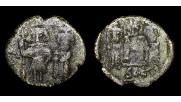 CONSTANTE II 641-668d.C., AE Follis, Siracusa