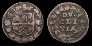 PRINCIPES OPOSITORES 1609-1624d.C., AE 1 DUIT