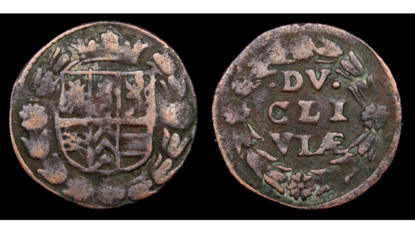 PRINCIPES OPOSITORES 1609-1624d.C., AE 1 DUIT
