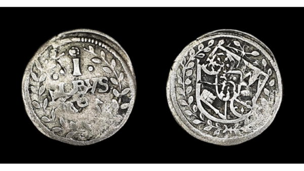 JOHANN PHILIPP VON SCHÖNBORN 1647-1673d.C., AR 1 ALBUS