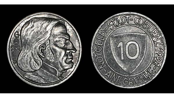 REPUBLICA DE WEIMAR, NOTGELD / COBLENZ 1919-1933d.C., 10 Pfennig