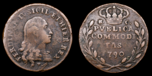 NAPOLES, FERNANDO IV, CU 3 Tornesi