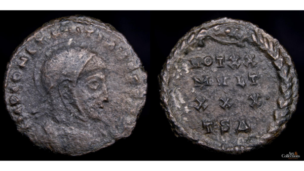 CONSTANTINO I 307-337d.C., VE Centenional, Tesalónica