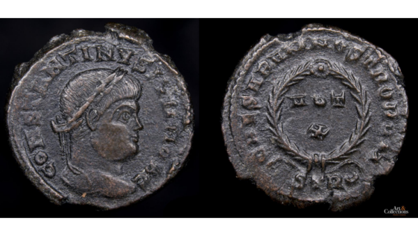 CONSTANTINO II, César 316-337d.C., VE Centenional, Treveri