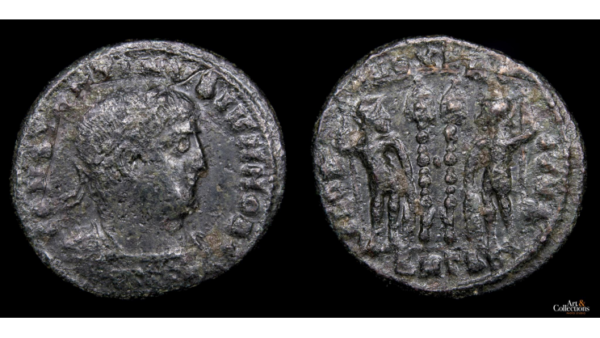 CONSTANTINO II, César 316-337d.C., VE Centenional, Tesalónica