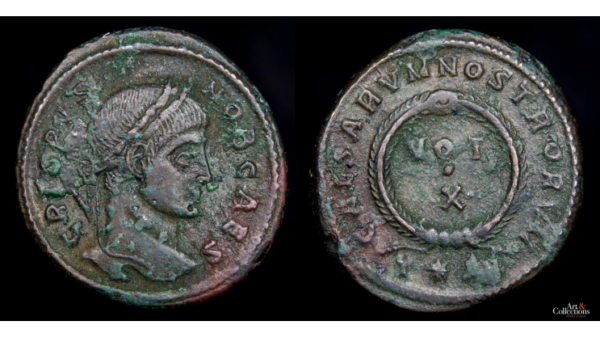CRISPO, CESAR 317-326d.C., VE Centenional, Arelate