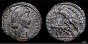 CONSTANCIO II, 337-361d.C., AE Centenional, Cízico