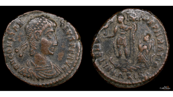 265 CONSTANCIO II, 337-361d.C. AE, Maiorina CONSTANCIO II, 337-361d.C., AE Maiorina, Siscia