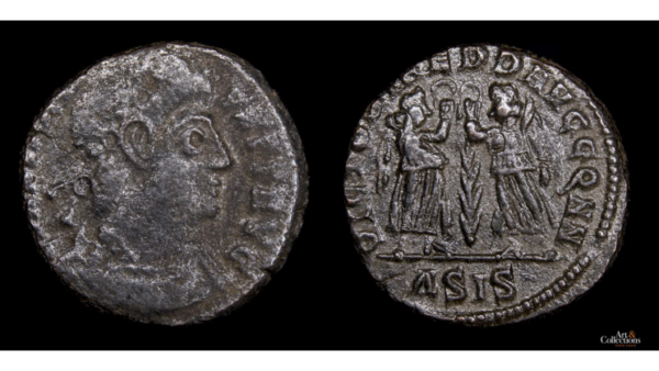 266 CONSTANCIO II, 337-361d.C. AE, Centenional CONSTANCIO II, 337-361d.C., AE Centenional, Siscia