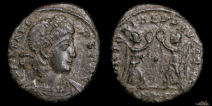 CONSTANTE 337-350d.C., AE Centenional, Tesalónica
