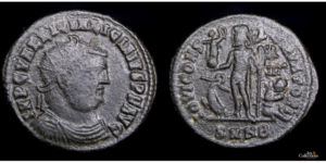 LICINIO I 308-324d.C., AE Follis, Nicomedia