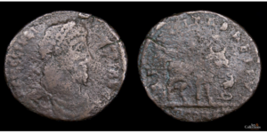 JULIANO II, apóstata 361-363d.C., VE Maiorina, Arles