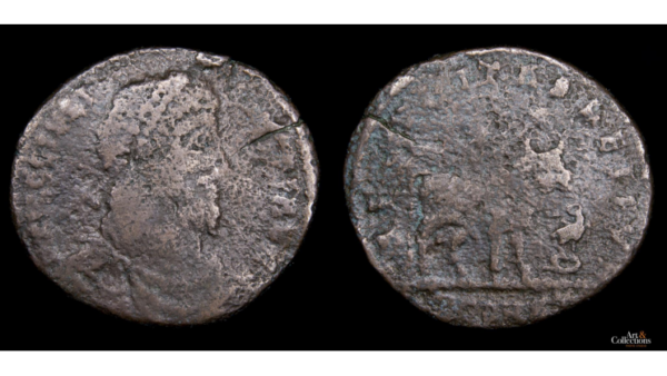 JULIANO II, apóstata 361-363d.C., VE Maiorina, Arles