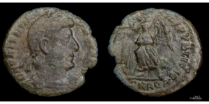 VALENTINIANO I 364-375d.C., AE Centenional, Aquilea