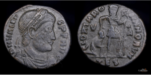 VALENTE 364-378d.C., AE Centenional, Tesalónica