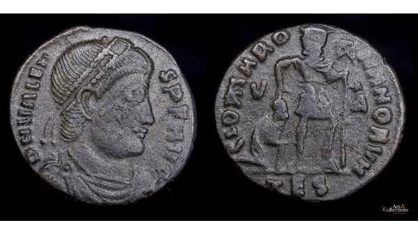 VALENTE 364-378d.C., AE Centenional, Tesalónica