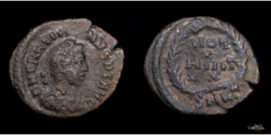 GRACIANO 367-383d.C., AE 1/2 Centenional, Cízico
