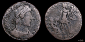 MAGNO MAXIMO 383-388d.C. AE Maiorina, Arelate
