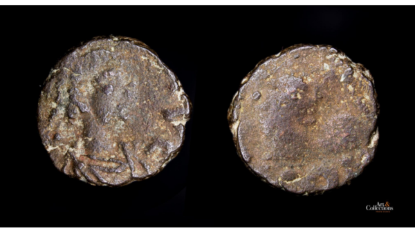 LEON I 457-474d.C., AE Nummus, Constantinopla