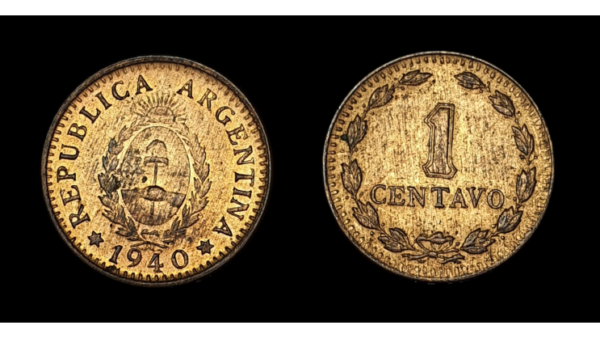 SERIE COBRES, Cu 1 Centavo 1940 