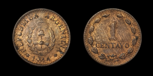 SERIE COBRES, Cu 1 Centavo 1944 