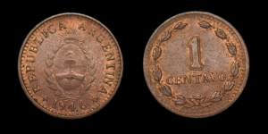 SERIE COBRES, Cu 1 Centavo 1946 
