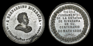 BERNARDINO RIVADAVIA 1880