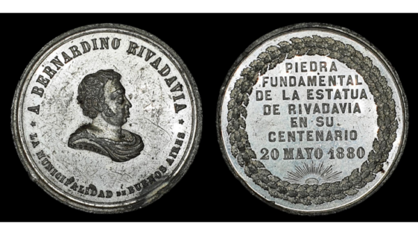 BERNARDINO RIVADAVIA 1880