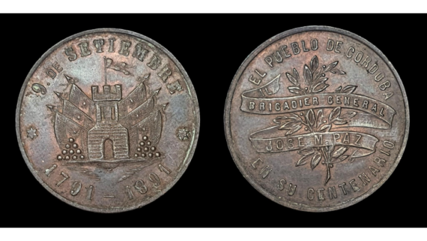 CORDOBA, CENTENARIO JOSÉ MARIA PAZ 1891