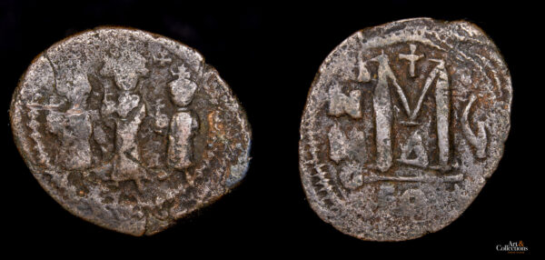 HERACLIO 610-641d.C., AE Follis, Constantinopla