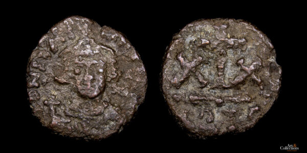 CONSTANTE II 641-668 d.C., AE 20 Nummi, Cartago