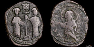 CONSTANTINO X "DUCAS" 1059-1067d.C., AE Follis, Constantinopla