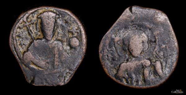 ALEXIO I 1081-1118d.C., AE Tetarterón, Tesalónica