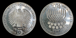 ALEMANIA FEDERAL, AR 5 Deutsche Mark