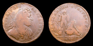 LUIS XIV 1643-1715d.C., AE Jeton