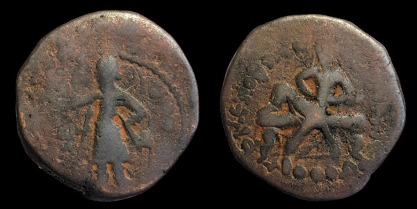 HUVISHKA 155-187d.C., AE Tetradracma
