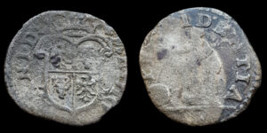 DUCADO DE MILAN, FELIPE II de España 1556-1598d.C., VE Parpagliola