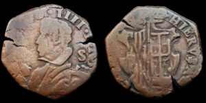 NAPOLES,FELIPE IV de España, AE 2 Tornesi