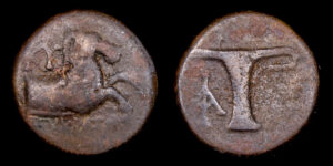 AEOLIS, KYME (Cumas) Magistrado Epikrates