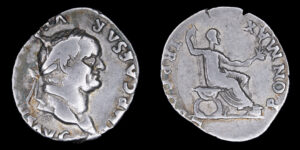 VESPASIANO 69-79d.C., AR Denario, Roma
