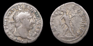 TRAJANO 98-117d.C., AR Denario, Roma