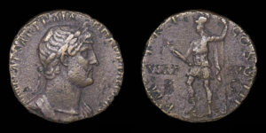 ADRIANO 117-138d.C. AE Sestercio, RIC#614