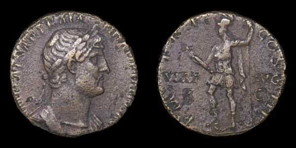 ADRIANO 117-138d.C., AE Sestercio, Roma