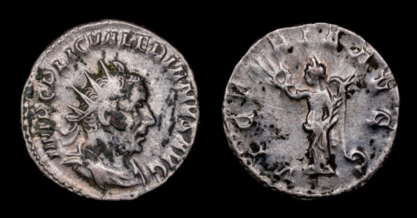 VALERIANO I 253-260d.C., AR Antoniniano, Roma