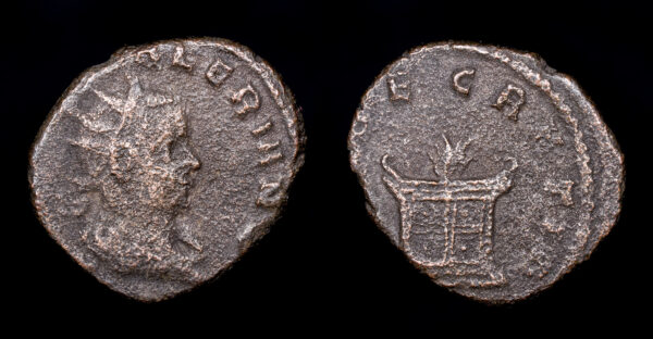 DIVO VALERIANO post 258 d.C., AR Antoniniano, Roma