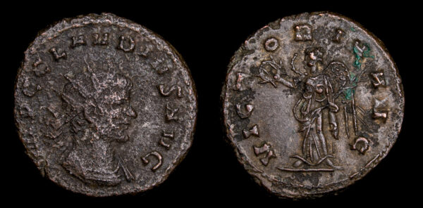 CLAUDIO II "El Gótico" 268-270d.C., VE Antoniniano, Roma