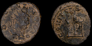 DIVO CLAUDIO II 270-271d.C., VE Antoniniano, Cízico