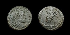 SERIE DE "DIVI" a nombre de DIVO CLAUDIO 318d.C., VE 1/4 Follis