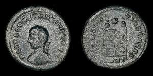 CONSTANCIO II, César 324-337d.C., AE Centenional, Heraclea